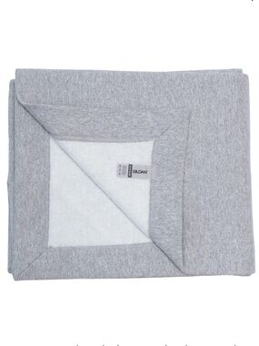 Gildan Heavyweight Fleece Throw 50x60” GRAY
